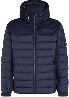 Tommy Hilfiger Donkerblauwe Winterjas Tommy Hilfiger , Blue , Heren - XL