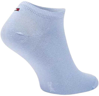 Tommy Hilfiger Effen enkelsokken heren (set van 2) - maat 43-47 Blauw