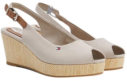 Tommy Hilfiger Elba sleehak met logo Grijs - 40