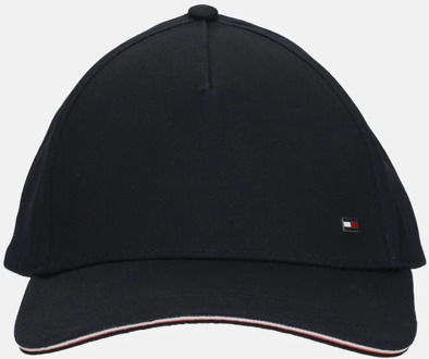 Tommy Hilfiger Elevated pet met signature-tape blue Donkerblauw