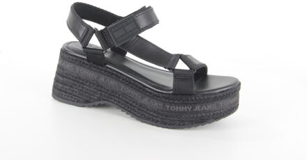 Tommy Hilfiger En0en01810-bds dames sandalen sportief Zwart - 40