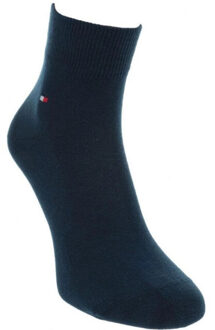Tommy Hilfiger Enkelsokken met geborduurd logogaren voor heren (set van 2) Blauw - 39-42