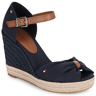 Tommy Hilfiger Espadrilles Tommy Hilfiger BASIC OPEN TOE HIGH WEDGE" Marine - 38,39,40,41