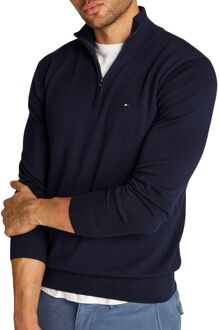 Tommy Hilfiger Essential Half Zip Sweater Heren - M