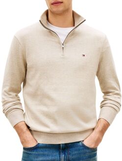 Tommy Hilfiger Essential Half Zip Sweater Heren - M