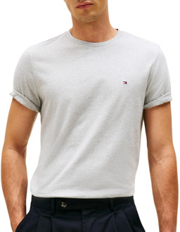 Tommy Hilfiger Essential Heathered Crew Neck Shirt Heren - L