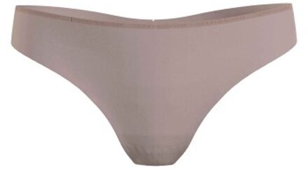 Tommy Hilfiger Essential Invisible Thong Beige - Medium,Large,X-Large