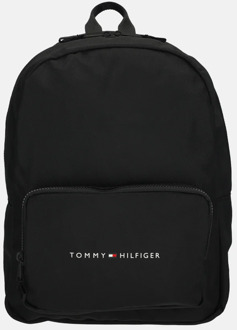 Tommy Hilfiger Essential kinderrugzak black Zwart