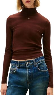 Tommy Hilfiger Essential Mock Neck Sweater Dames - XS