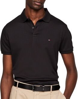 Tommy Hilfiger Essential Regular Polo Heren zwart - M