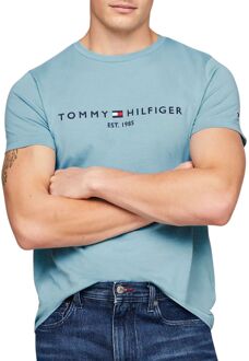 Tommy Hilfiger Essential Shirt Heren blauw - L