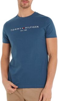 Tommy Hilfiger Essential Shirt Heren donkerblauw - L