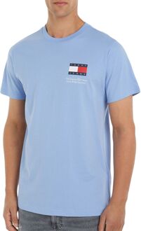 Tommy Hilfiger Essential Slim Shirt Heren blauw - L