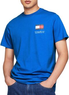 Tommy Hilfiger Essential Slim Shirt Heren blauw - L