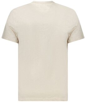 Tommy Hilfiger Essentieel Logo T-shirt Ivoor