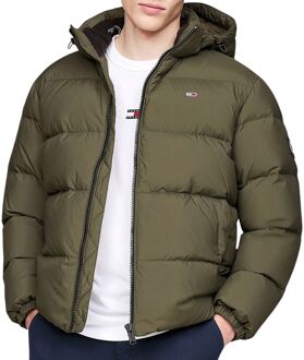 Tommy Hilfiger Essentiële donsjas Tommy Jeans , Green , Heren - Xl,L,M,S