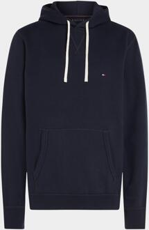 Tommy Hilfiger Essentiële Fleece Sweater Heren Tommy Hilfiger , Blue , Heren - 2XL