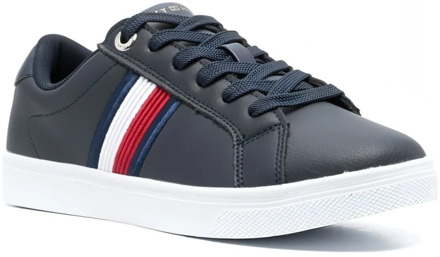 Tommy Hilfiger essentiële gestreepte sneaker Tommy Hilfiger , Blue , Dames - 36 EU