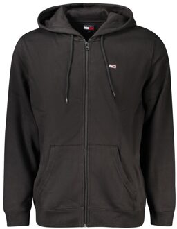 Tommy Hilfiger Essentiële Zip Hoodie Klassieke Stijl Zwart - 2XL