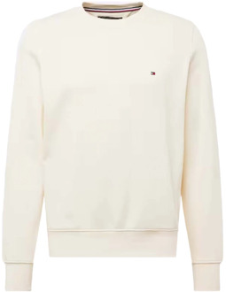 Tommy Hilfiger Flag Logo Sweater Heren beige - M