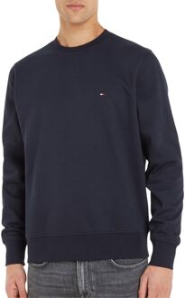 Tommy Hilfiger Flag Logo Sweater Heren navy - M