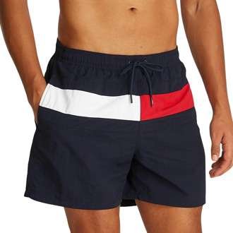 Tommy Hilfiger Flag Medium Drawstring Zwemshort Heren