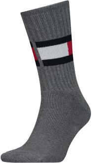 Tommy Hilfiger Flag Middle Grey Melange1-pack-35/38 - 35/38