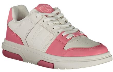 Tommy Hilfiger Fw0fw07476 Leren Sneakers Wit - EU 37