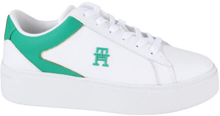 Tommy Hilfiger Fw0fw07910-0k4 dames sneakers Wit - 40