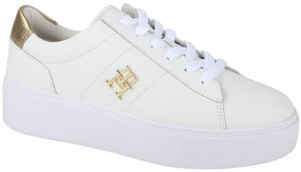 Tommy Hilfiger Fw0fw08648-ybs dames sneakers - maat 41 Wit
