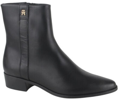 Tommy Hilfiger Fw0fw08980-bds dames enkellaarzen gekleed Zwart - 39