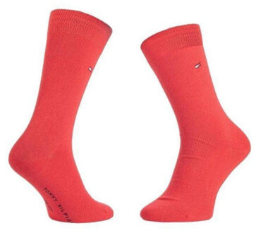 Tommy Hilfiger Garen sokken met geborduurd logo voor heren (set van 2) - maat 43-47 Blauw