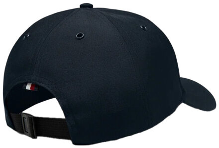 Tommy Hilfiger Geborduurde embleem baseball cap Zwart - One size