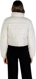 Tommy Hilfiger Gevoerde Verkorte Jas Ivoor