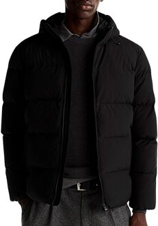 Tommy Hilfiger Gewatteerde jas met capuchon - Zwart Tommy Hilfiger , Black , Heren - XL