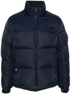 Tommy Hilfiger Gewatteerde jassen Donkerblauw Tommy Hilfiger , Blue , Heren - M