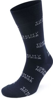 Tommy Hilfiger Giftbox 3-Pack Navy Blauw - 39-42,43-46