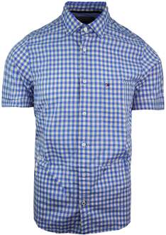 Tommy Hilfiger Gingham overhemd heren blauw top