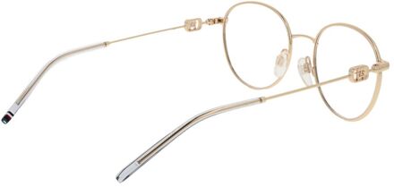 Tommy Hilfiger Gouden Metalen Bril (Monturen) - maat