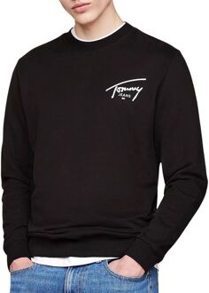 Tommy Hilfiger Grafische Entry Sweater Tommy Hilfiger , Black , Heren - Xl,L,M