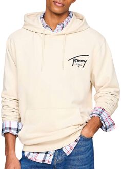 Tommy Hilfiger Grafische Entry Sweatshirt Tommy Hilfiger , Beige , Heren - Xl,L,M