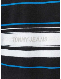 Tommy Hilfiger Heren gestreept polo shirt Blauw - L