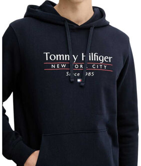 Tommy Hilfiger Heren hoodie Blauw - L