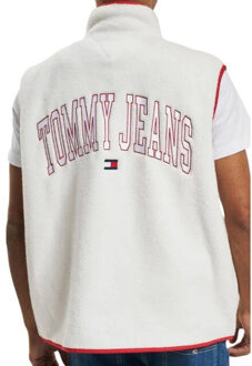 Tommy Hilfiger Heren logo regular gilet Wit