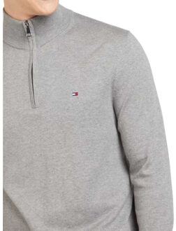 Tommy Hilfiger Heren logo trui top - maat XXL / XXXL Grijs