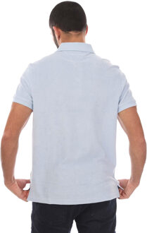 Tommy Hilfiger Heren Micro-Towelling Regular Poloshirt (Blauw)