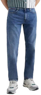 Tommy Hilfiger Heren moore tapered jeans Blauw - 30