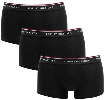 Tommy Hilfiger Heren Onderbroeken 3-Pack Trunks Zwart - Zwart - Maat S