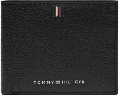 Tommy Hilfiger Heren Portemonnee uit de Lente/Zomer Collectie Tommy Hilfiger , Black , Heren - ONE Size