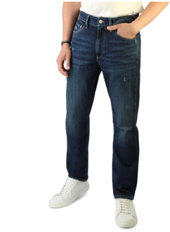 Tommy Hilfiger Heren Slim Fit Jeans in effen kleur Tommy Hilfiger , Blue , Heren - W31,W29,W30